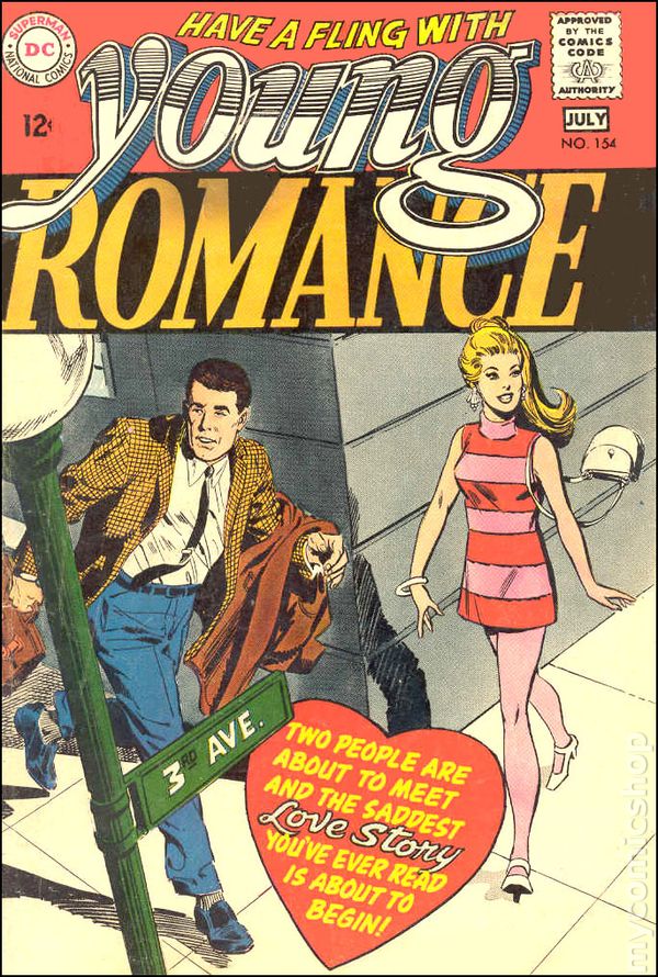 romance comic covers